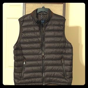 Ralph Lauren white duck down vest